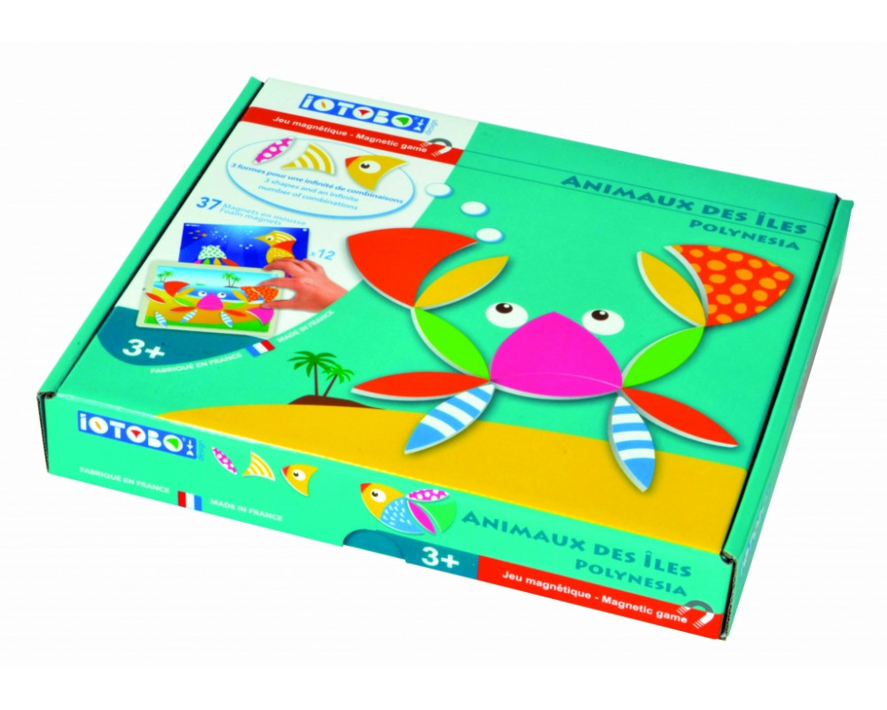 IOTOBO 4+ Maxi - jeu de mosaïque magnétique SEPP jeux